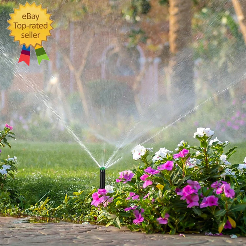10 Pieces Variable Arc Nozzle, Pop-Up Sprinkler Heads Replacement Compatible wit gallery