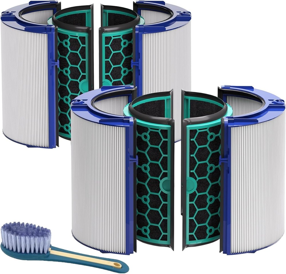 Leemone 2-Pack Filter Set – HEPA + Carbon, Fits Dyson TP04 HP04 DP04 TP05 DP05