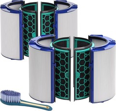 Leemone 2-Pack Filter Set – HEPA + Carbon, Fits Dyson TP04 HP04 DP04 TP05 DP05