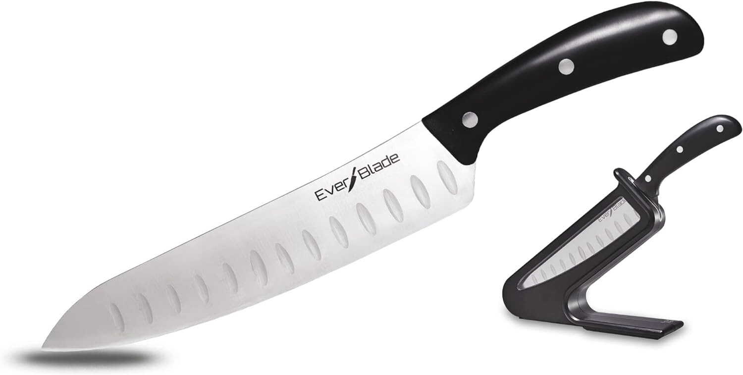 Ontel EverBlade Self Sharpening Chef Knife,Deluxe Edition with Non-Stick Surface gallery