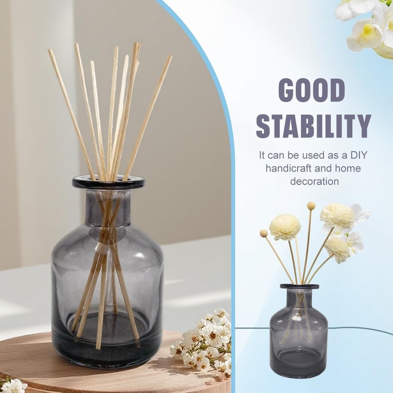 1PCS 150ml/5oz Empty Refillable Glass Diffuser Bottles Aromatherapy Jar gallery