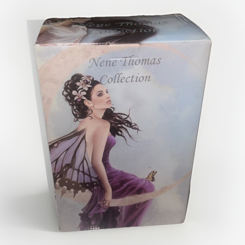 Fire Elements Celestial Moon Fairy Figurine by Nene Thomas new in box gallery