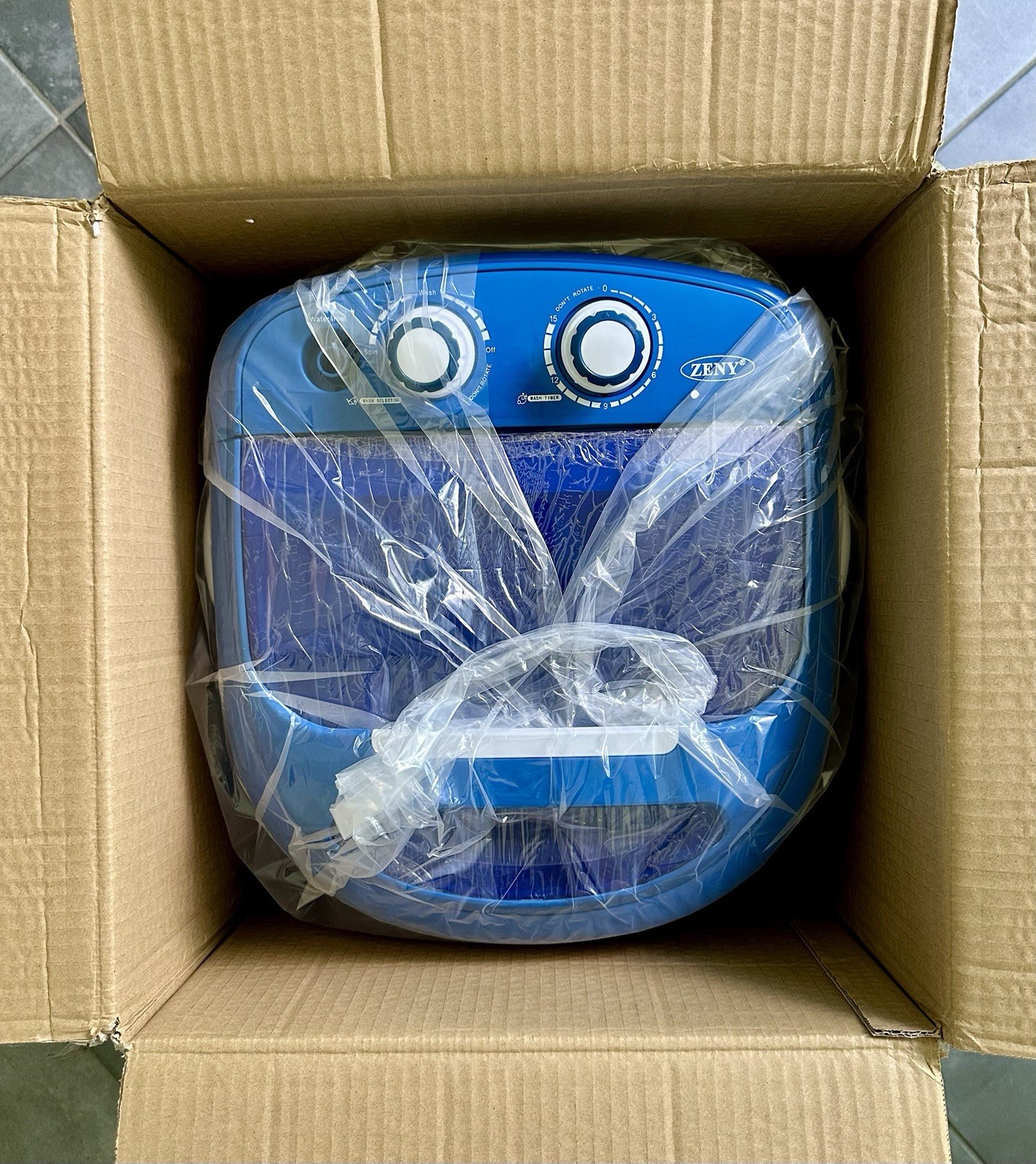 ZENY Mini Portable Washing Machine - Blue gallery