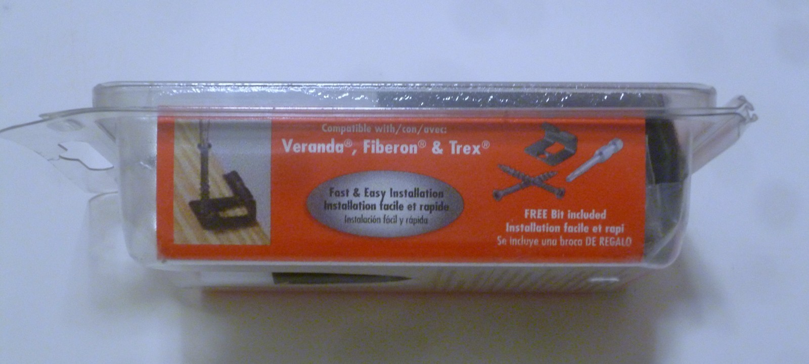(6) FastenMaster Universal Hidden Deck Fastening System Start / Stop Clips 25pc gallery