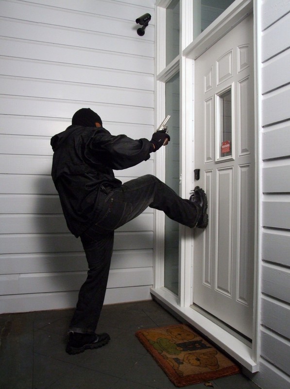 Security Door Brace | Withstands 3000 Lbs of Force | Door Security Brace | #1 gallery