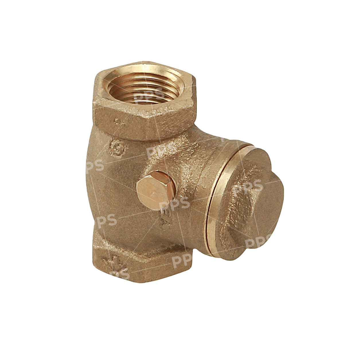 FIP Brass Swing Check Valve Connections Threaded Plumbing Fitting 1/2"in-4"in gallery