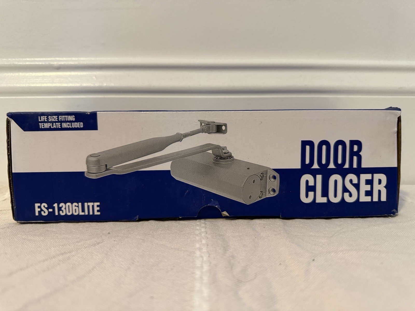 Fortstrong FS-1306LITE Door Closer Open Box Hydraulic Surface Mount Silver gallery