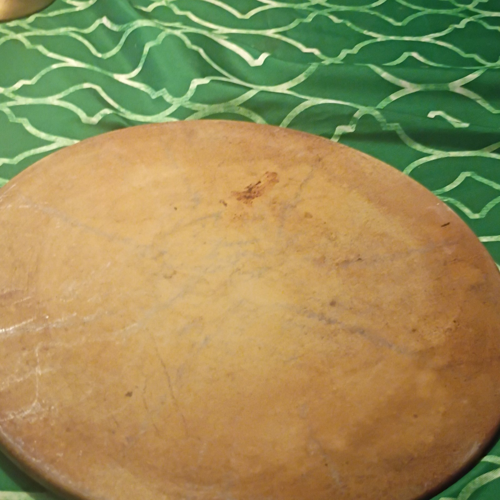 Round Stone Pizza Baking Stone, Reusable, Beige, For Electric & Gas Ovens gallery