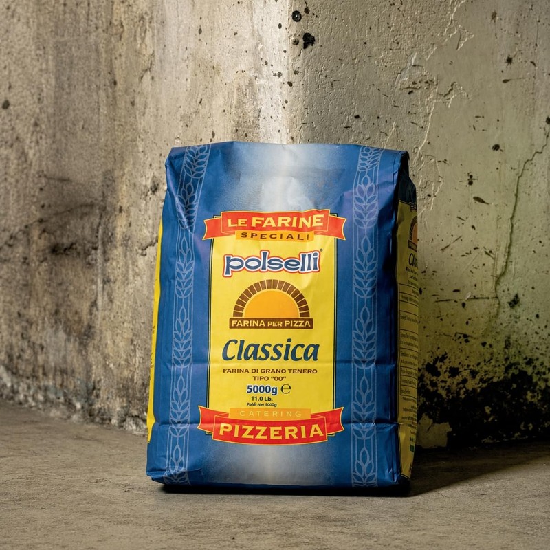 POLSELLI Classica, Type "00" Double Zero Flour Exrtra Fine, 11 lbs 5 kg gallery