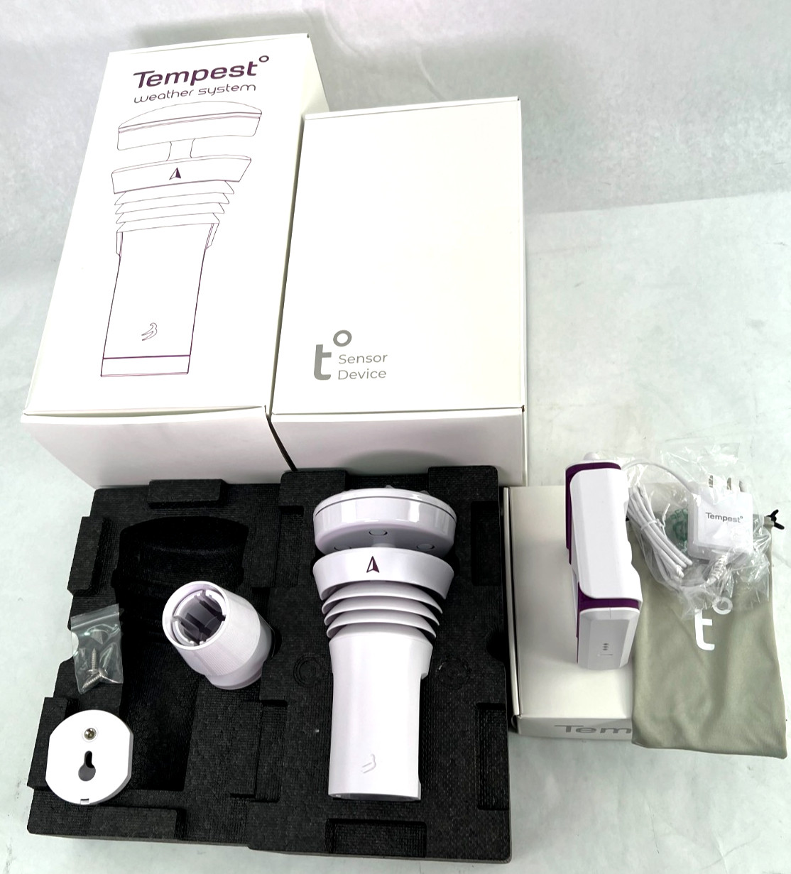 NEW Tempest Weather Station w/ Built-In Wind Meter, Rain Gauge, Accurate Weather gallery