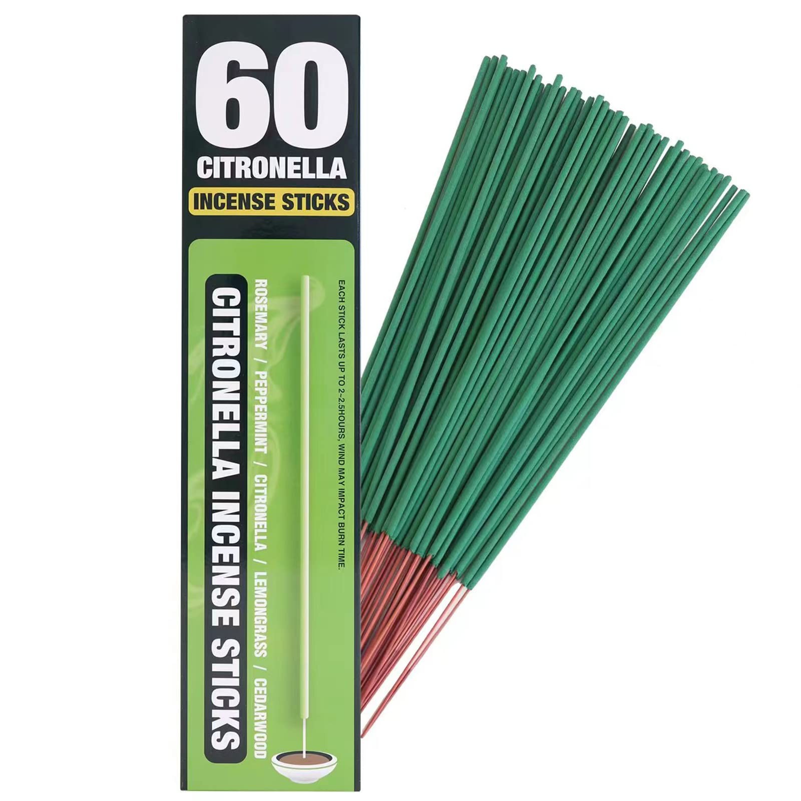 Citronella Incense Sticks 60 Pieces per Box - Outdoor Citronella Incense Sticks gallery