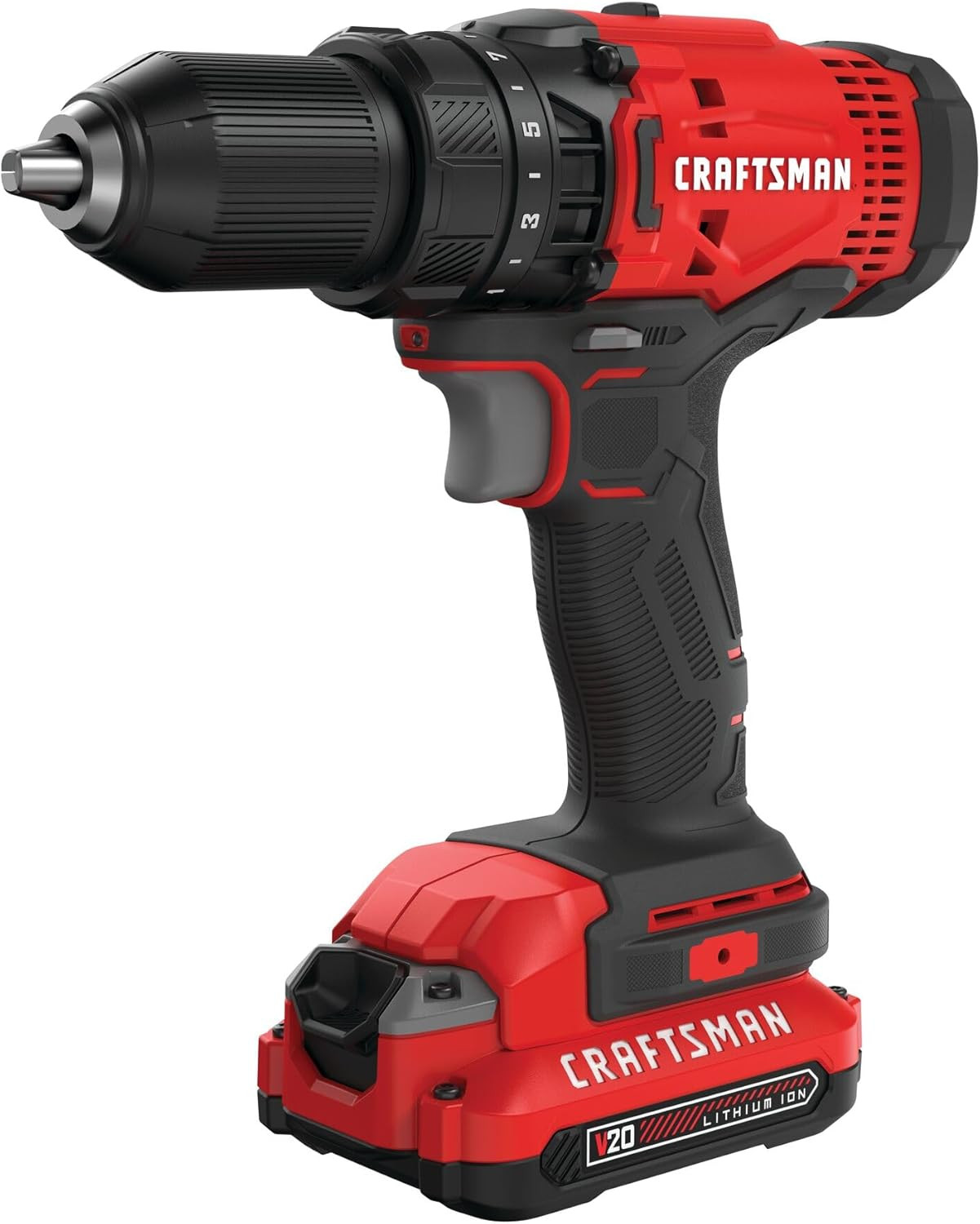 V20 Cordless Drill/Driver Kit, 1/2 Inch, Battery and Charger Included (CMCD700C1 gallery