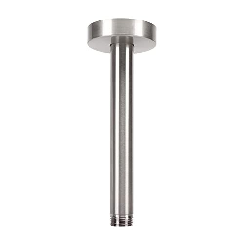 Ceiling Mounted Shower Arm, Rain Extension Arm with Brushed Nickel 6 Inch gallery
