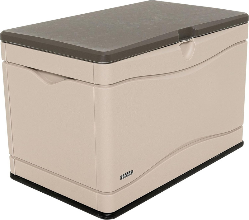 60103 Deck Storage Box, 80 Gallon, Desert Sand/Brown gallery