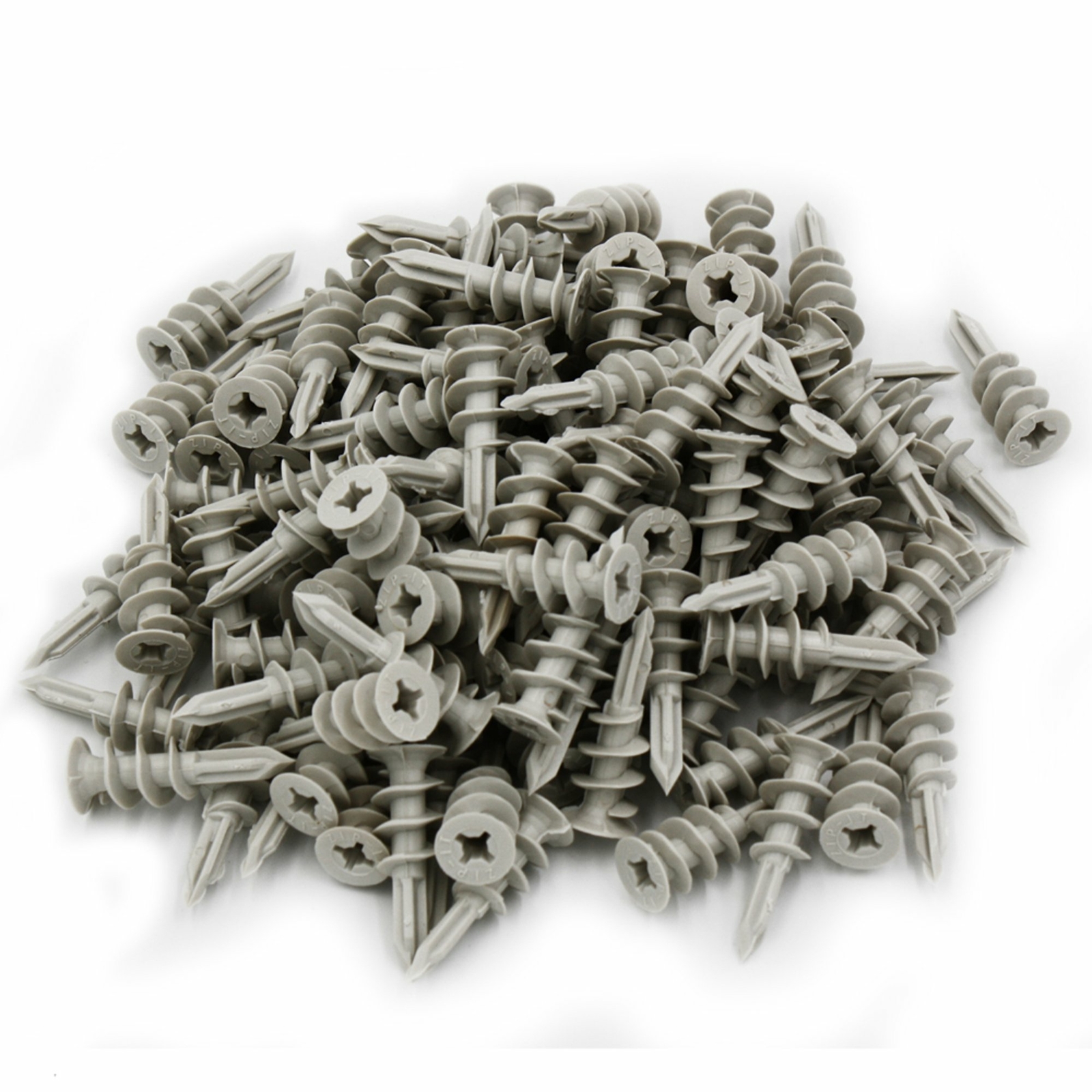 120x Self Drilling Wall 30 lbs Threaded Twist Drywall Anchors for #6-8 Screws gallery