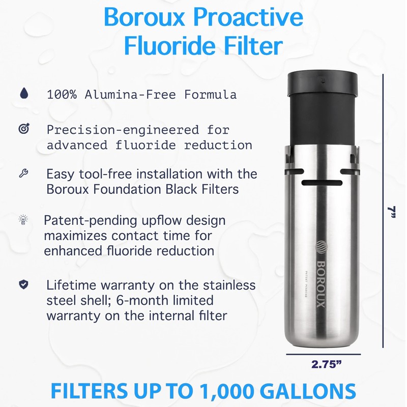 Big Berkey Water Filter with 2 Boroux Foundation Black and 2 Fluoride Filters gallery