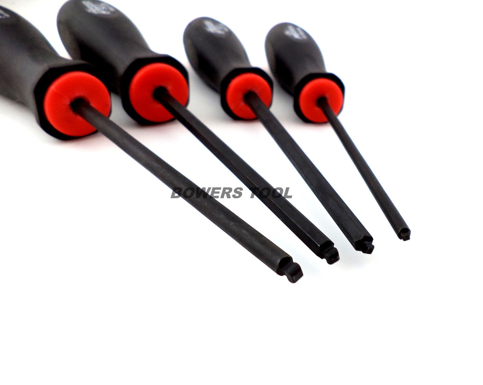Bondhus 4pc Ball End Square Robertson Screwdriver Set SQ 0 1 2 3 USA MADE 11640 gallery