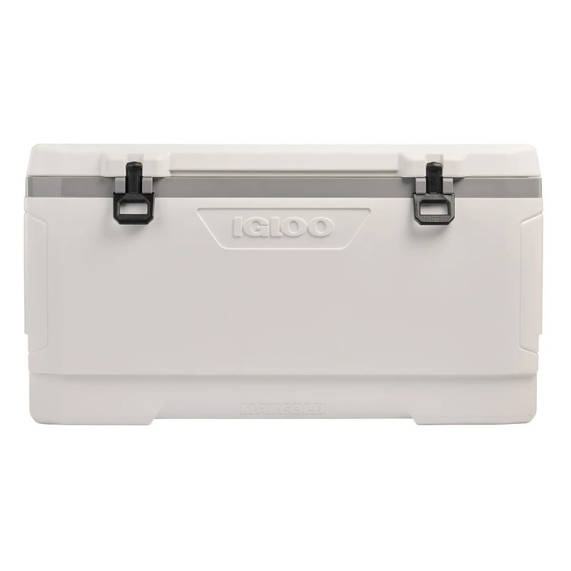 Igloo 165-Quart Maxcold Ice Chest Cooler, Butterfly Quick Access Hatch White NEW gallery