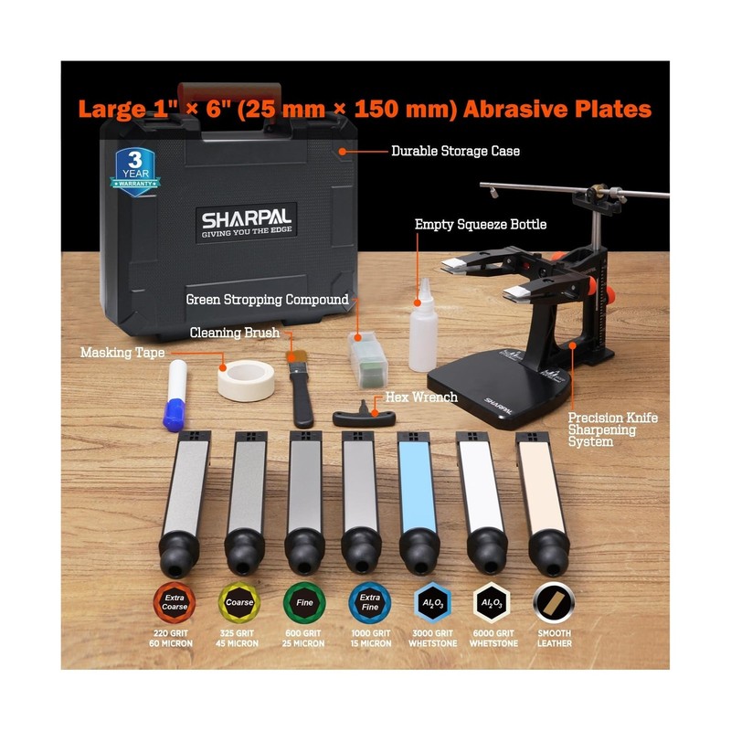 SHARPAL 202H Precision Knife Sharpening System–Adjustable Angle... FAST US gallery