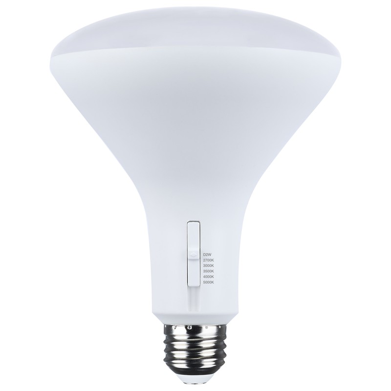 12 Pack LED 11W =80W BR40 Medium E26 CCT 2700K 3000K 3500K 4000K 5000K Warm Cool gallery