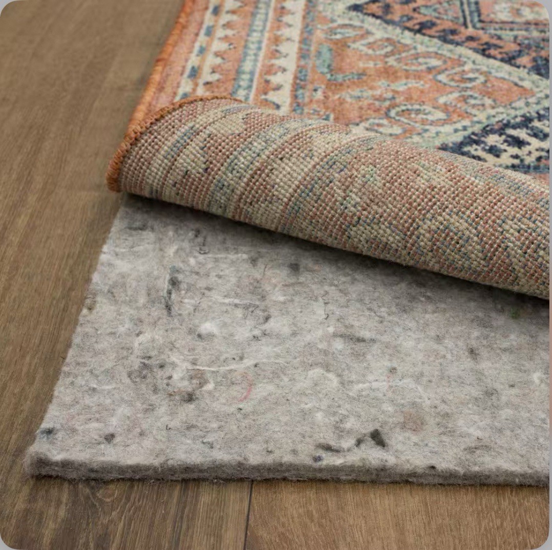 Mohawk Home Non Slip Rug Pad 1/4" Thick Felt + Latex Rubber Gripper Dual Sur... gallery