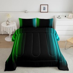 Teens Abstract Ombre Decorations Bedding Set for Kids Women Queen Multi 41
