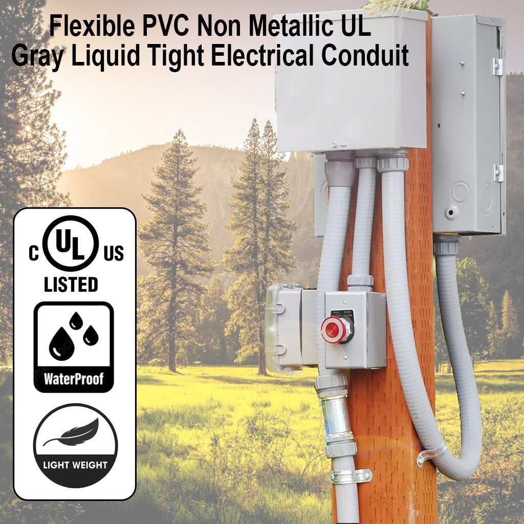 Flexible Liquid Tight, Non-Metallic Electrical Conduit - UL Listed gallery