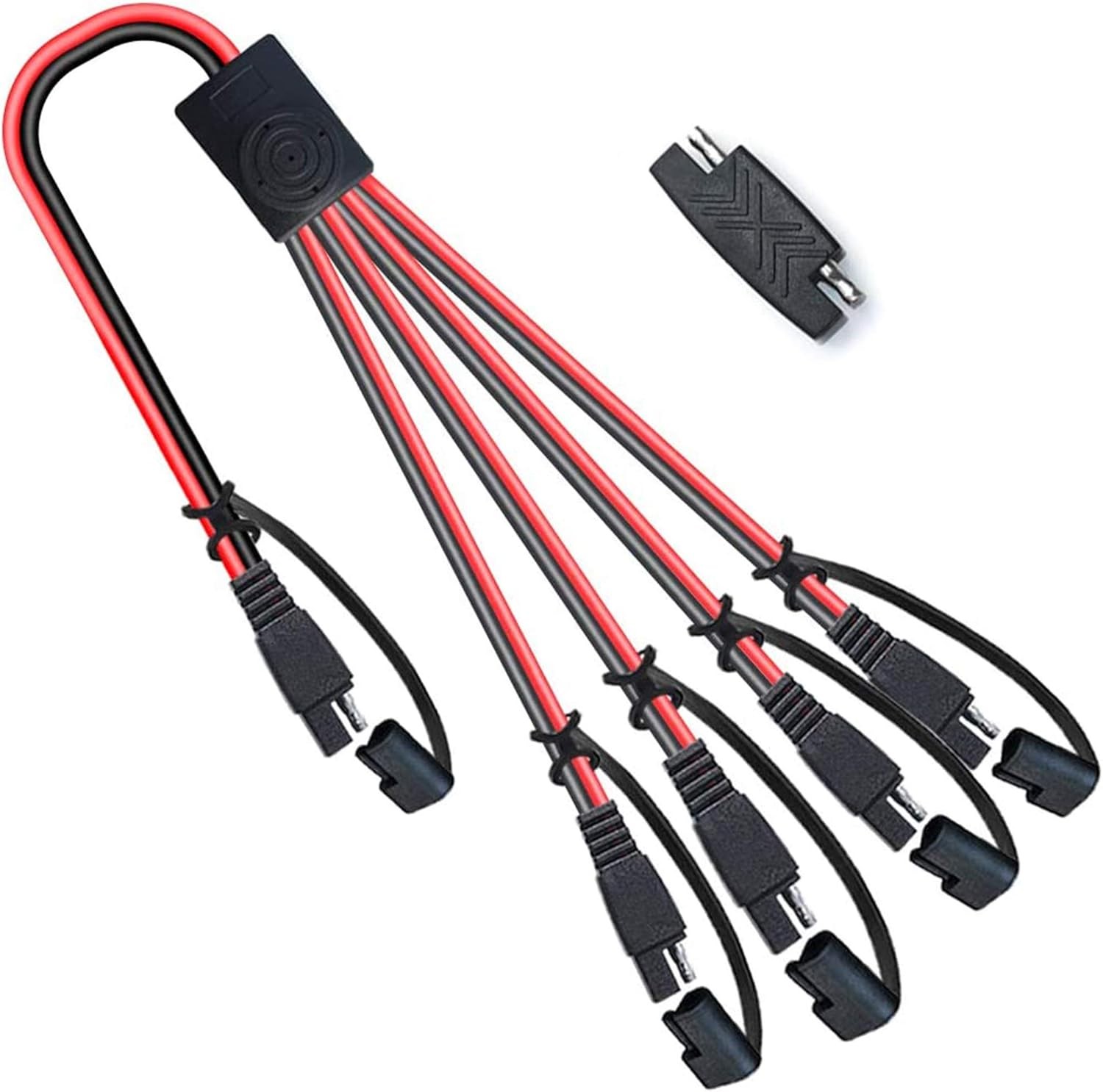 OYMSAE SAE 1 to 4 Extension Cable Quick Disconnect 4 1 Connector gallery