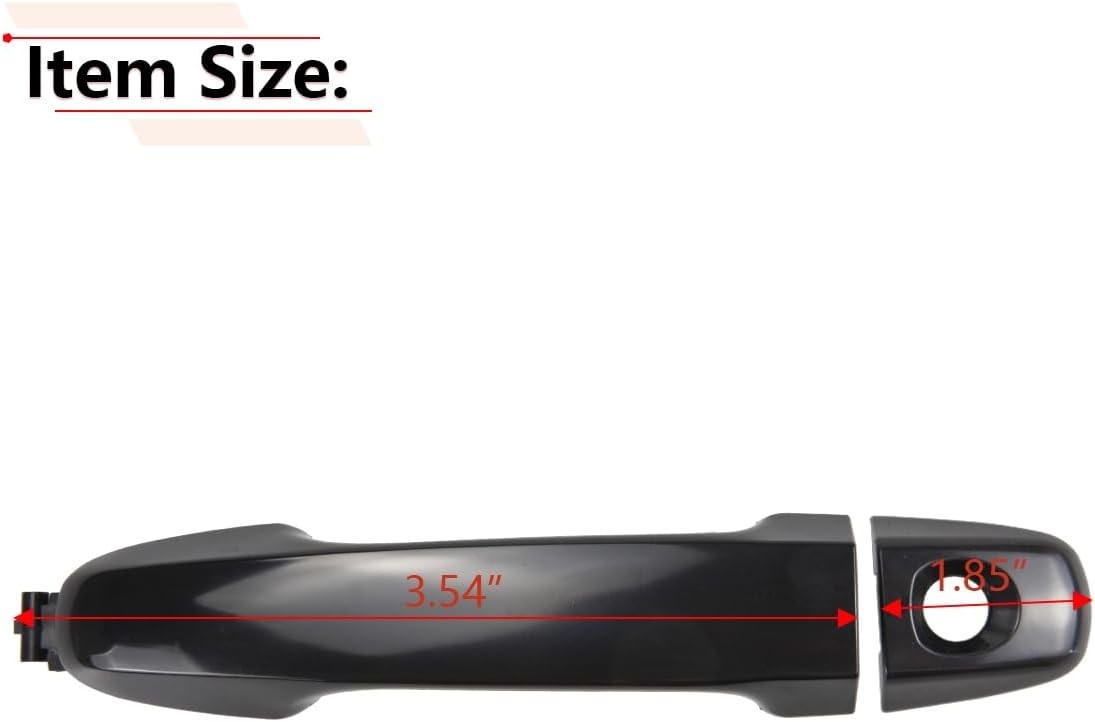 1Set Exterior Door Handle Compatible with Toyota Camry 2012 2013 2014 2015 gallery
