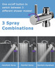 13 Inch Rain Shower Head Extension Arm 19 Inch, Shower Head High Pressure Shower gallery