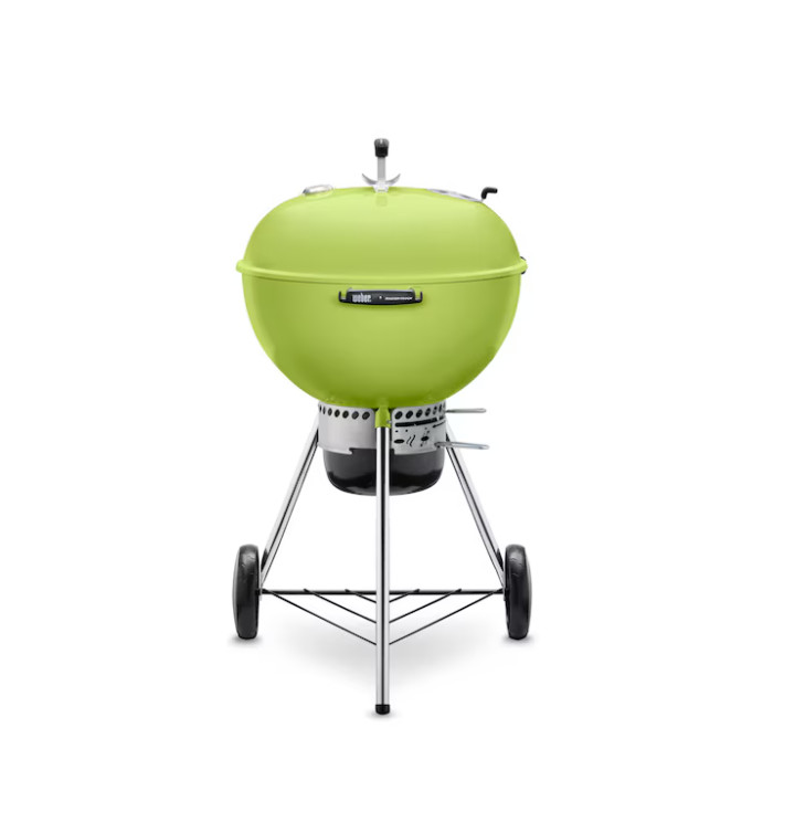 Weber Master-Touch 22-in W Spring Green Kettle Charcoal Grill 14511601 - New gallery