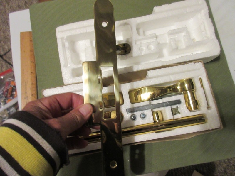 Genuine Andersen Trim Set in Bright Brass P/N 2577527 gallery