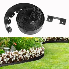 “Landscape Edging No Dig 4 Inch Tall 33FT for Lawn, Flower Beds, and Yard”