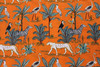 2 Pc Set indian Hand Block Printed 100% Cotton Curtain set, living room curtain gallery