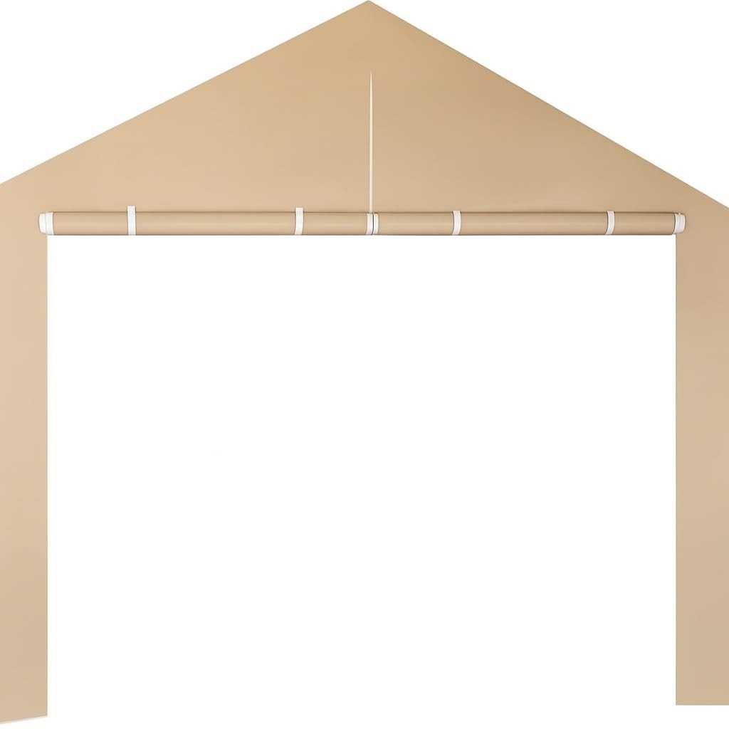 10X20 Canopy Tarp Carport (Front Panel) gallery