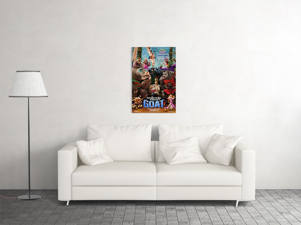 GOAT - Comedy Adventure Animation Cinema Film - Actiom Movie - POSTER 20"x30" gallery