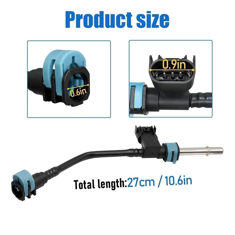 Fuel Pressure Sensor Tube Compatible with 2014-2021 Dodge Ram 1500 2500 3500 450 gallery