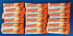 (18) Payday Peanut Covered Caramel Candy Bar 3.1oz. Bulk BB: 10/2026