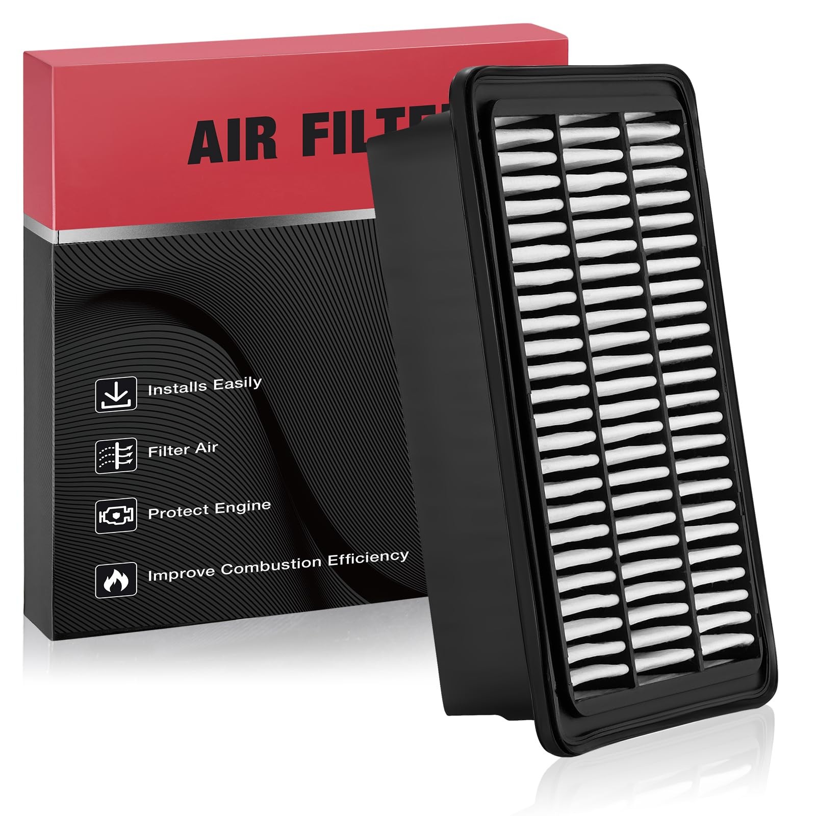 "Engine Air Filter CA10539 for Hyundai Santa Fe 20072009 V6 2.7L Replacement" gallery