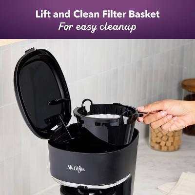 Mr. Coffee 60 oz Programmable Black 12-Cup Maker Drip Machine Paper Filter gallery