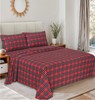 RUVANTI Flannel Sheets Queen Size - 100% Cotton Double Brushed Bed Sheets gallery
