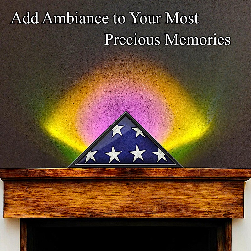 Sunrise Aura Light Mood Lamp Adjustable Angel Eyes LED Projector RGB Display gallery