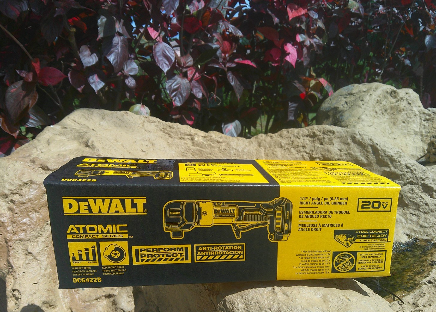 DEWALT ATOMIC DCG422B 20V MAX* Right Angle Die Grinder (Tool Only) PREORDER gallery