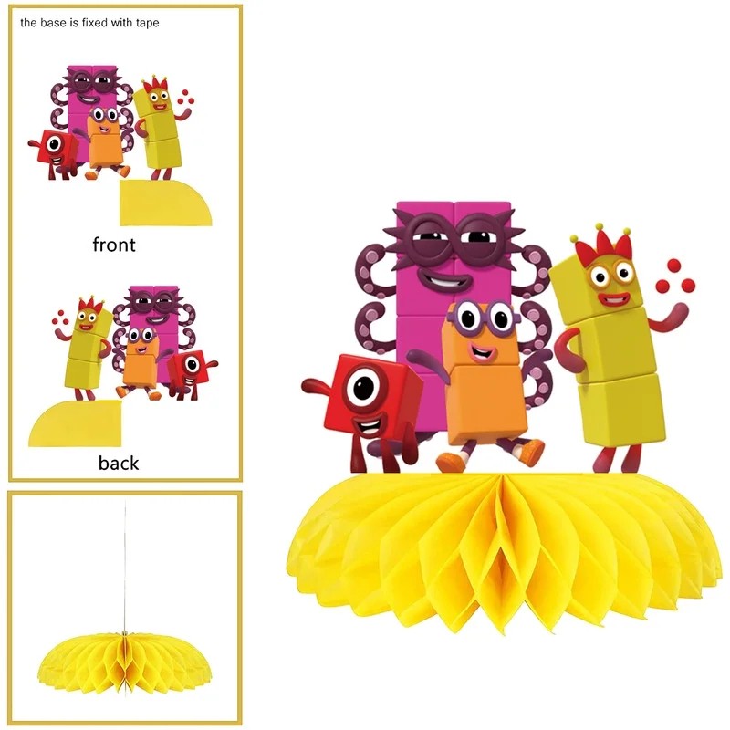 Number Honeycomb Centerpieces 3D Table Decorations Party Supplies gallery