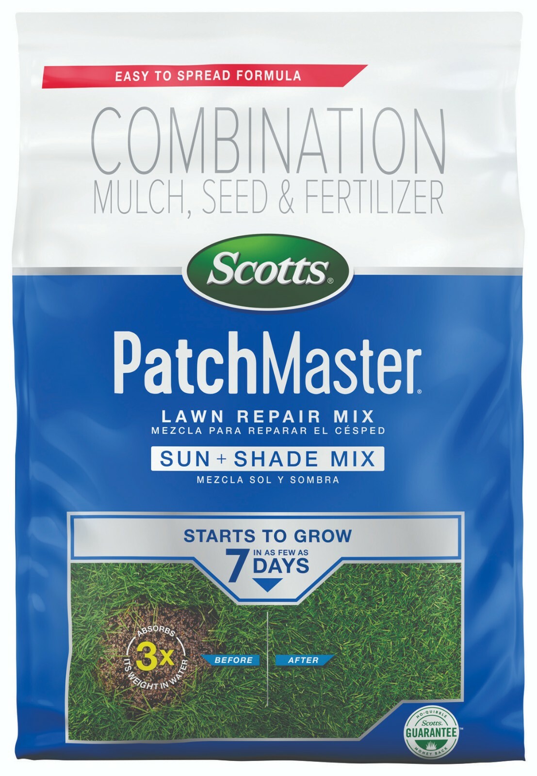Scotts PatchMaster Lawn Repair Mix Sun + Shade Mix 10 lbs. gallery