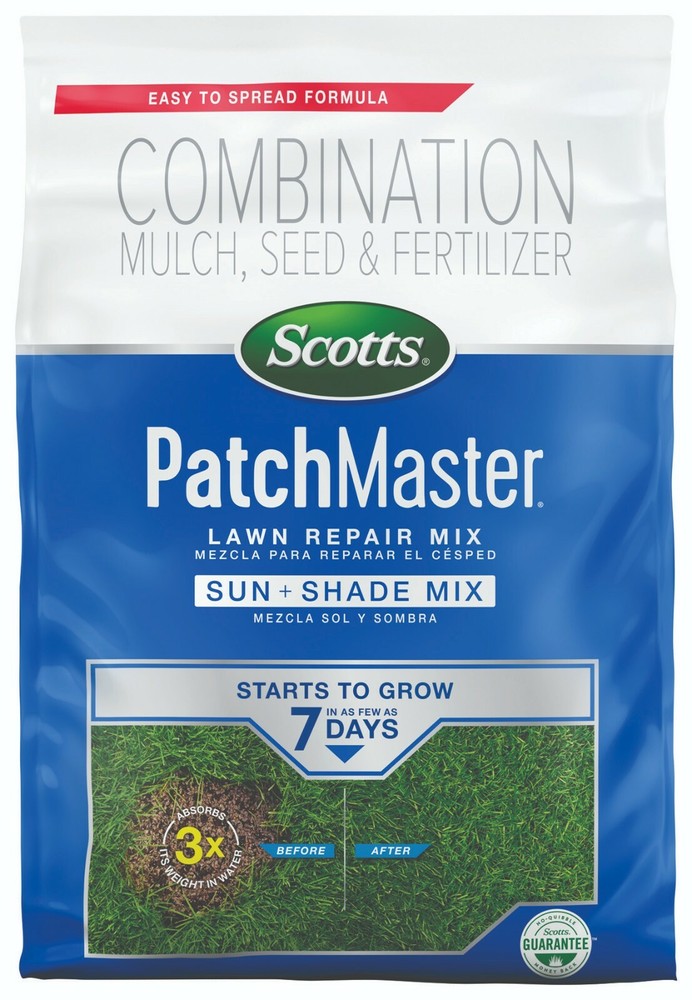 Scotts PatchMaster Lawn Repair Mix Sun + Shade Mix 10 lbs.
