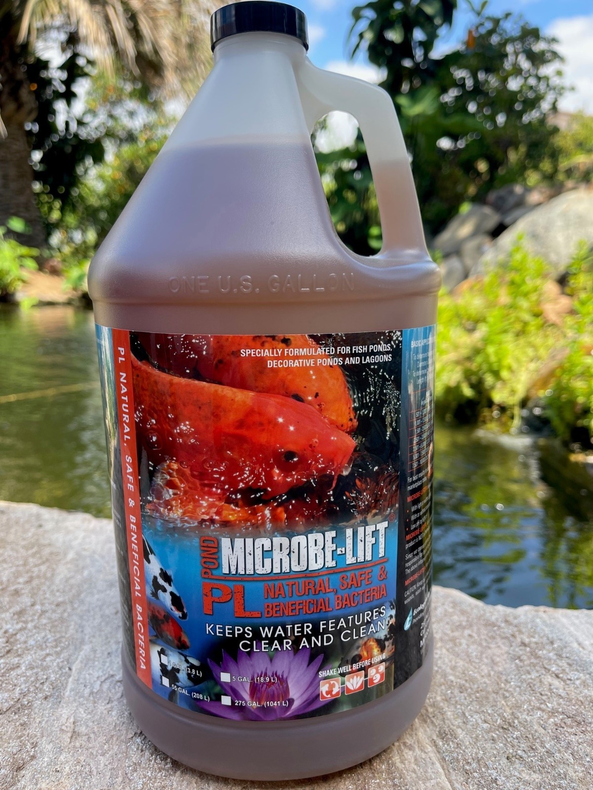 Microbe-Lift PL AND Barley Straw Liquid TWO GALLON OF EACH = FOUR GALLONS gallery