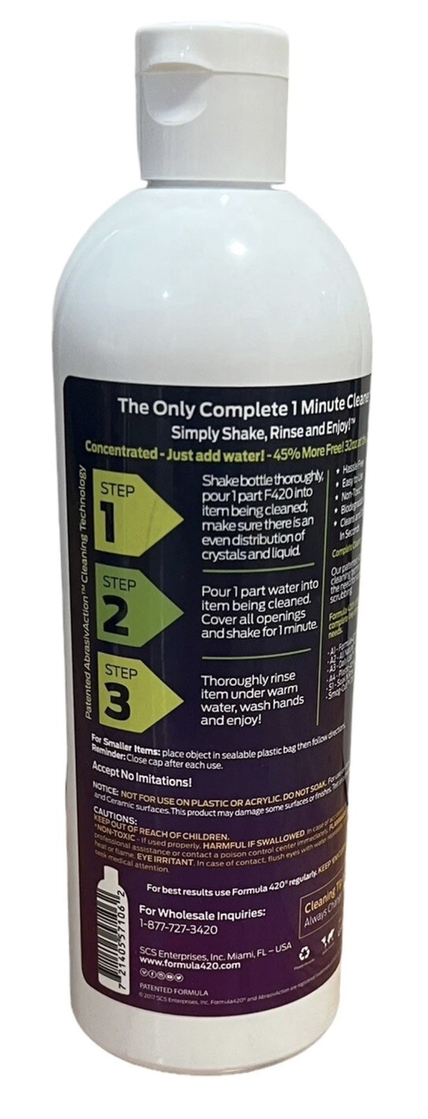16 oz Formula 420 Concentrated Daily Use Cleaner - Makes 32oz gallery