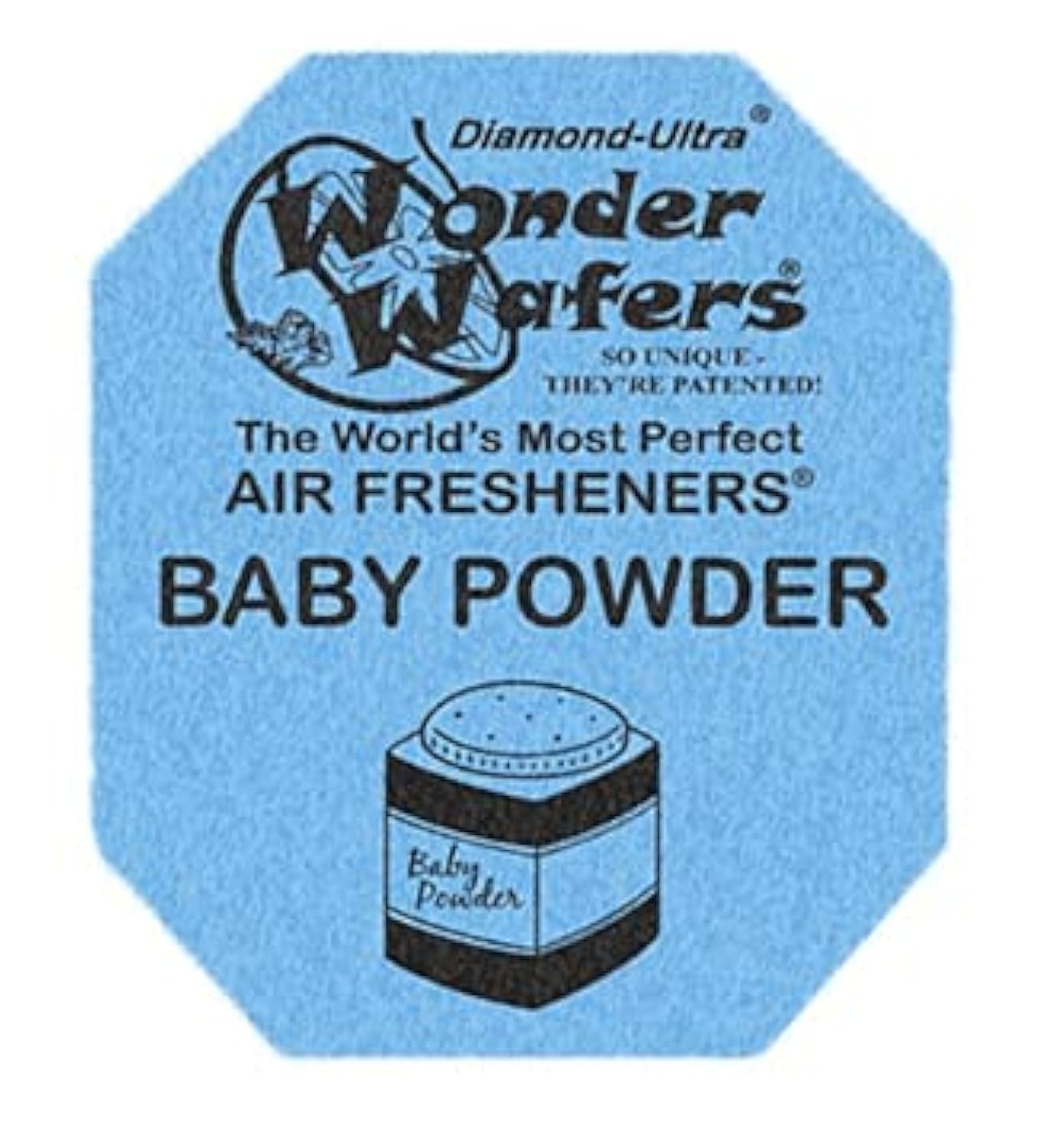 25 Count Baby Powder Scented Deodorizer Wafers Fresh Long Lasting Aroma gallery