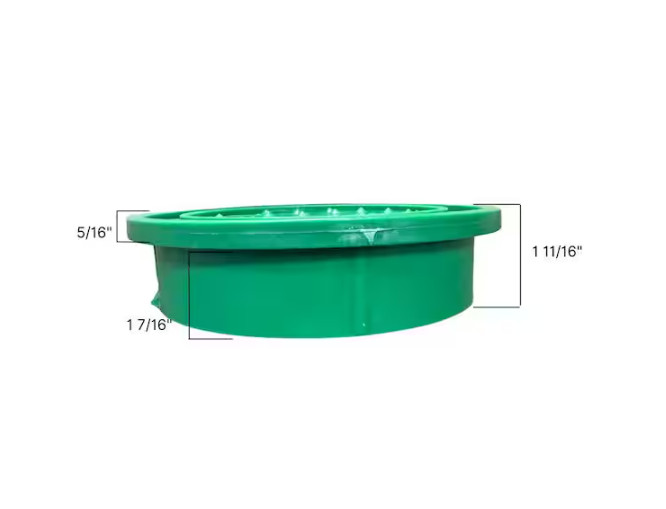 7 in. Round Irrigation Ground Valve Box Lid gallery